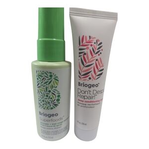 New Briogeo Hair Care Duo: Superfoods Avocado Kiwi  Spray & Don't Despair Repair